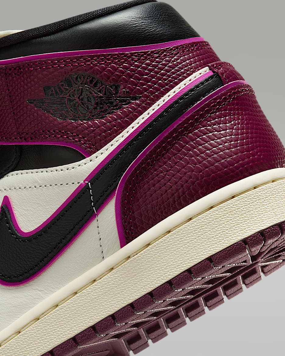 Zapatillas jordan mujer burdeo cheap